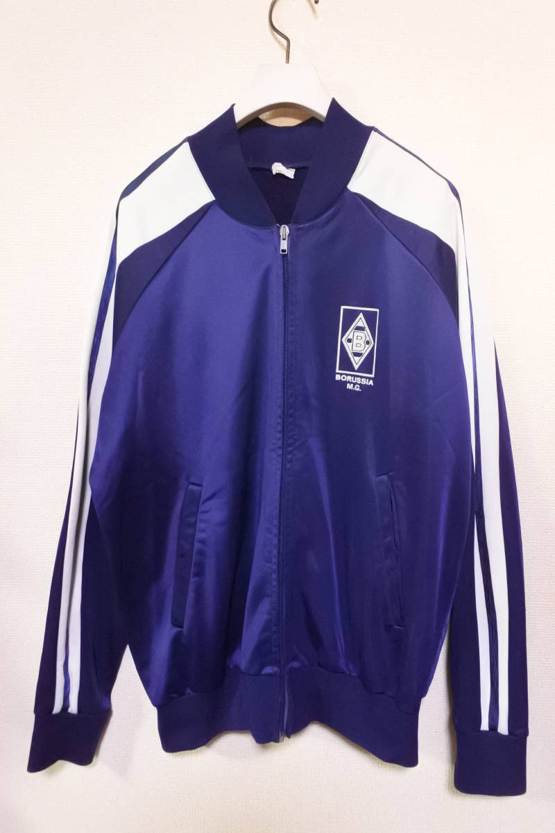 80's BORUSSIA MG PUMA DATSUN Vintage Track Jacket size L ボルシアMG プーマ ジャージ ビンテージ_画像2