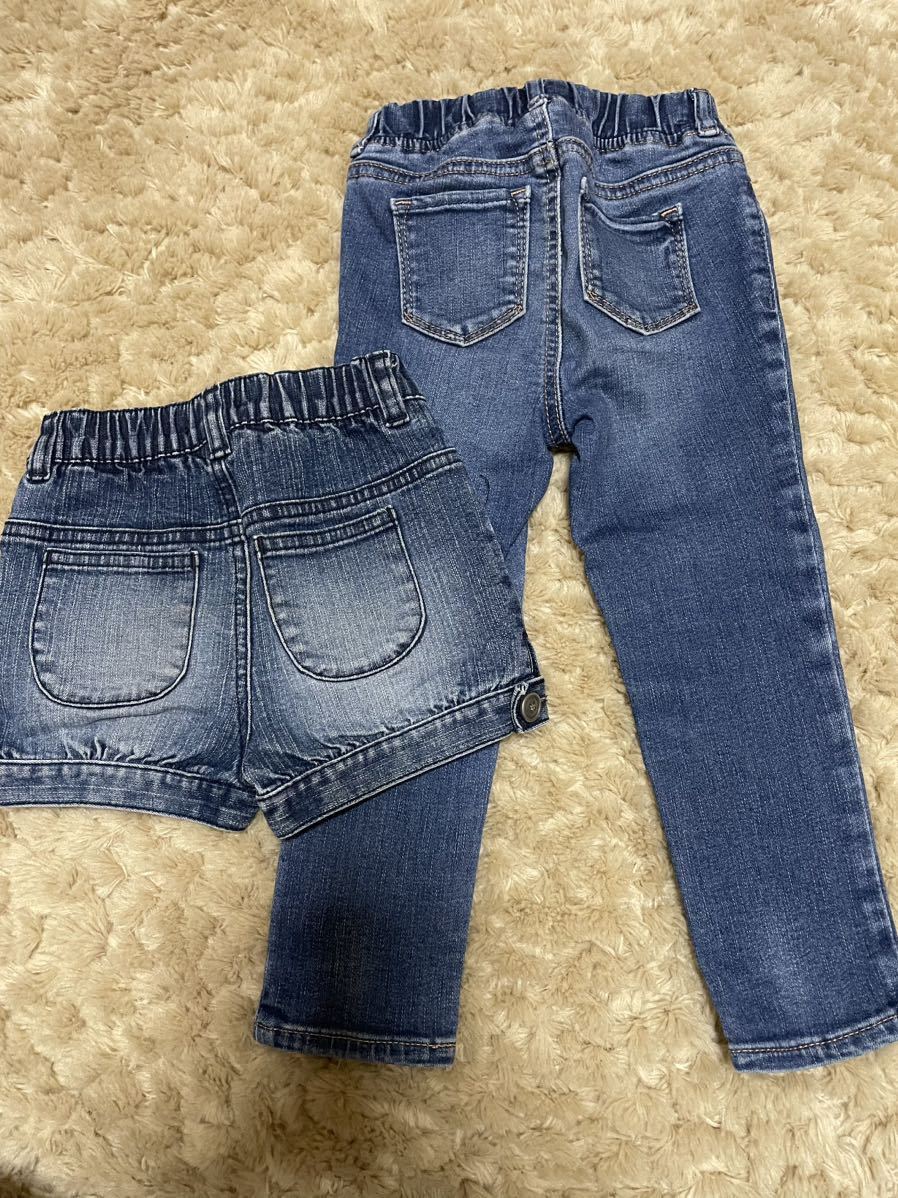 GAP2枚セットデニムパンツ ショートパンツ★ギャップ　ボトムス　kids デニムパンツ　ショートパンツ_画像2