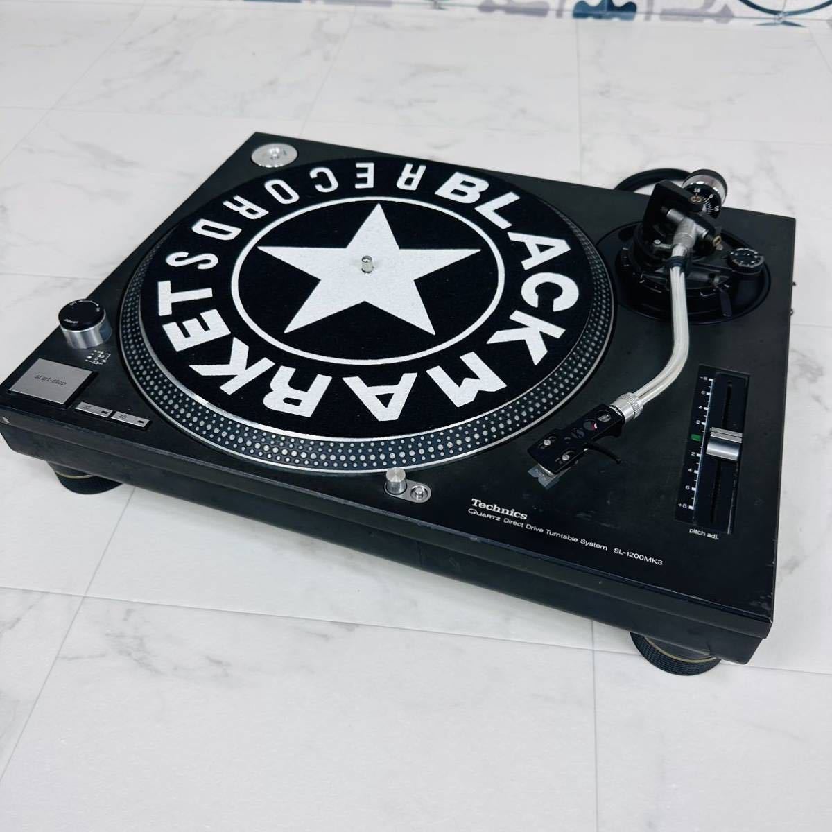 Technics SL-1200 MK3 ターンテーブル テクニクス 動作確認済み 針付き