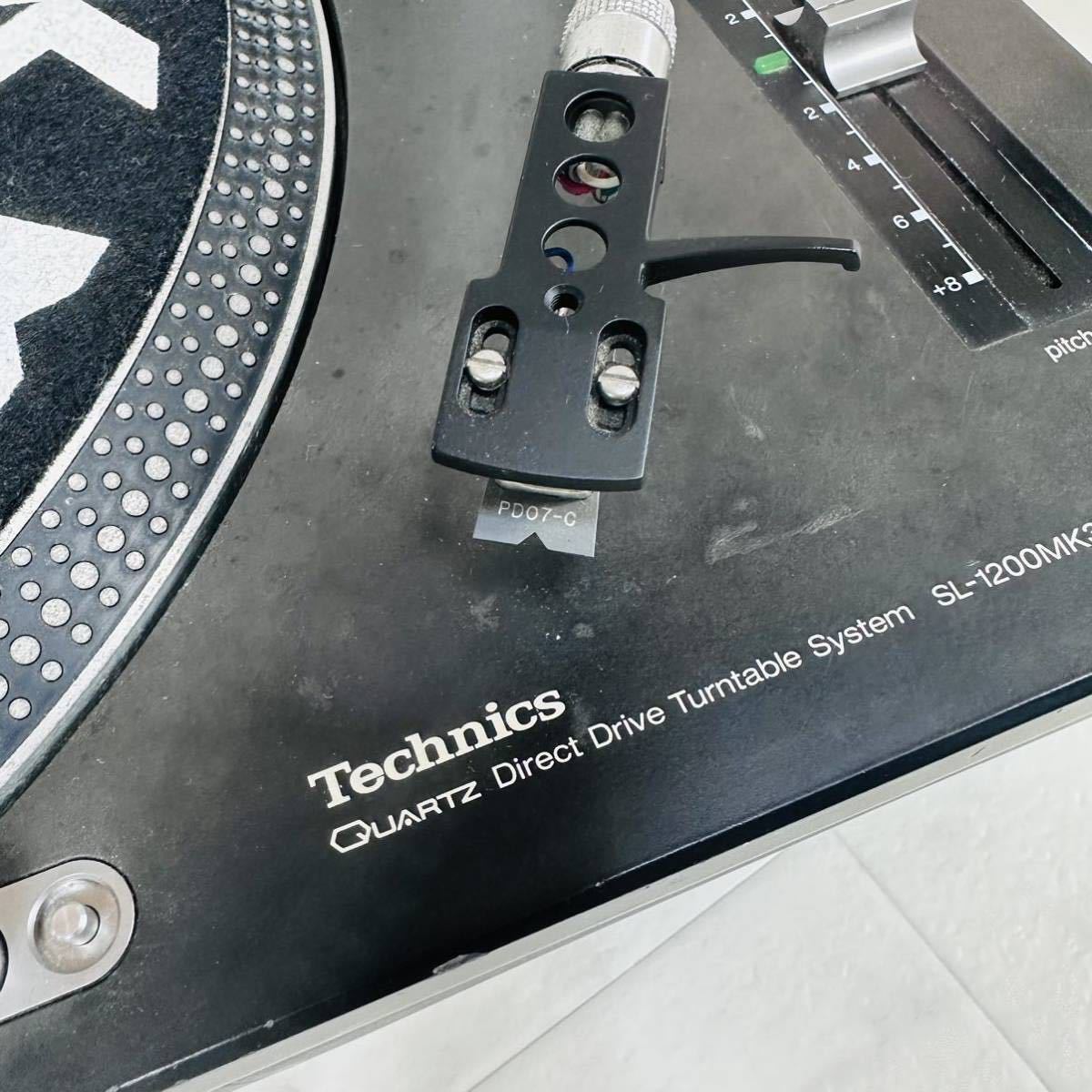 Technics SL-1200 MK3 ターンテーブル テクニクス 動作確認済み 針付き