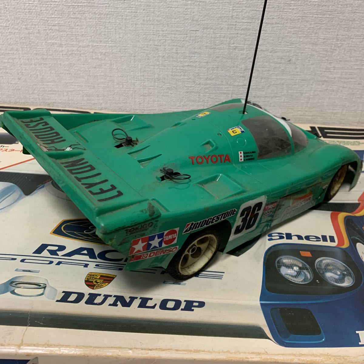 タミヤ レーシングマスターマーク5 ポルシェ956 トムスボディ タミヤ レーシングマスターマーク5 ポルシェ956 トムスボディ