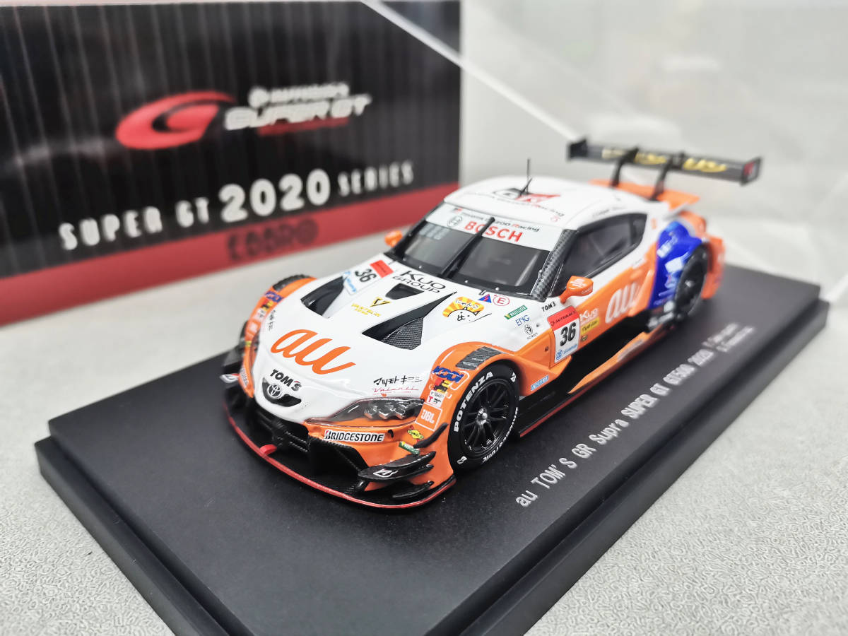 驚きの価格 EBBRO 1/43 #36 Supra GR TOM'S au トヨタ GT500 2020