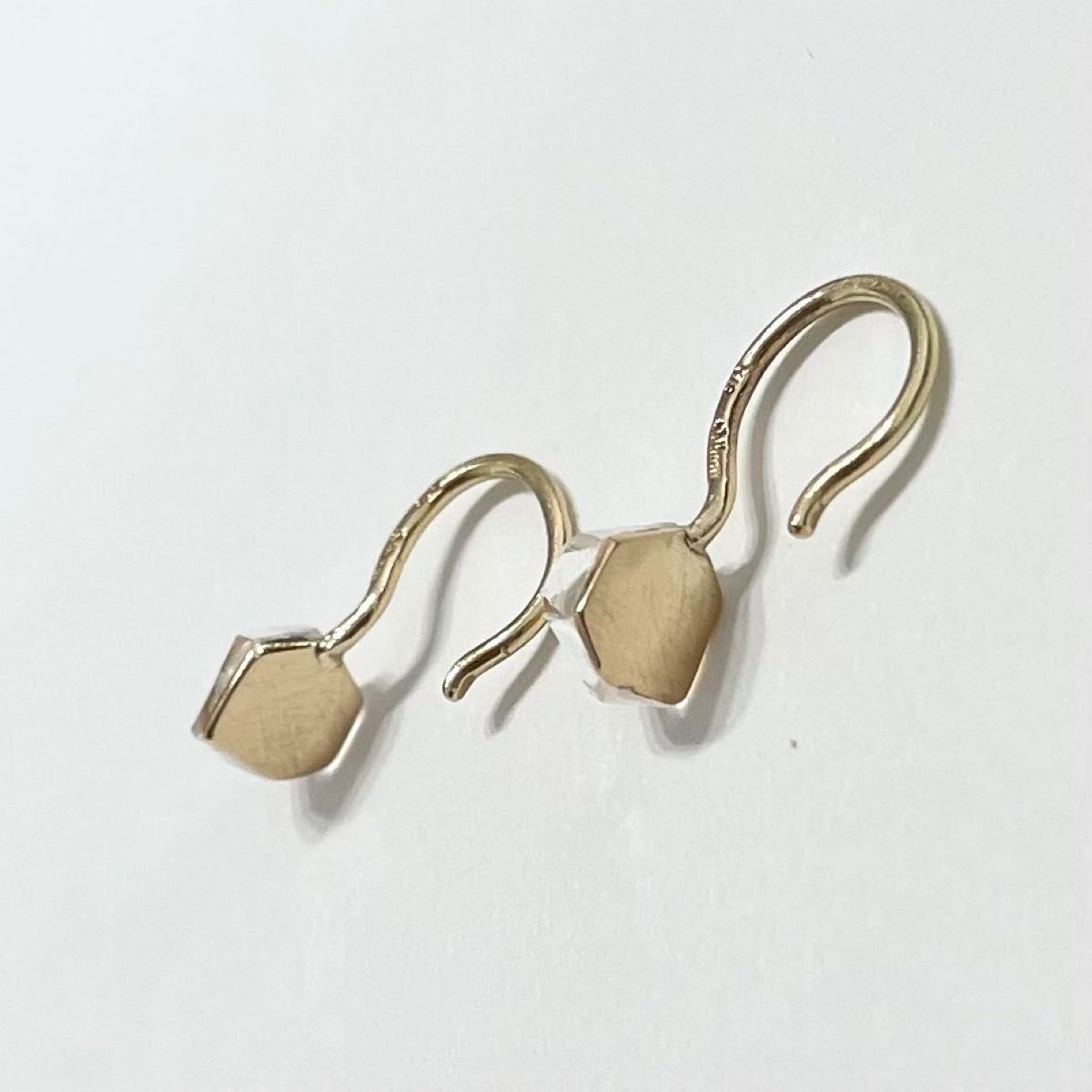 SHIHARA】シハラ ファセット ピアス ペア K18 750|PayPayフリマ