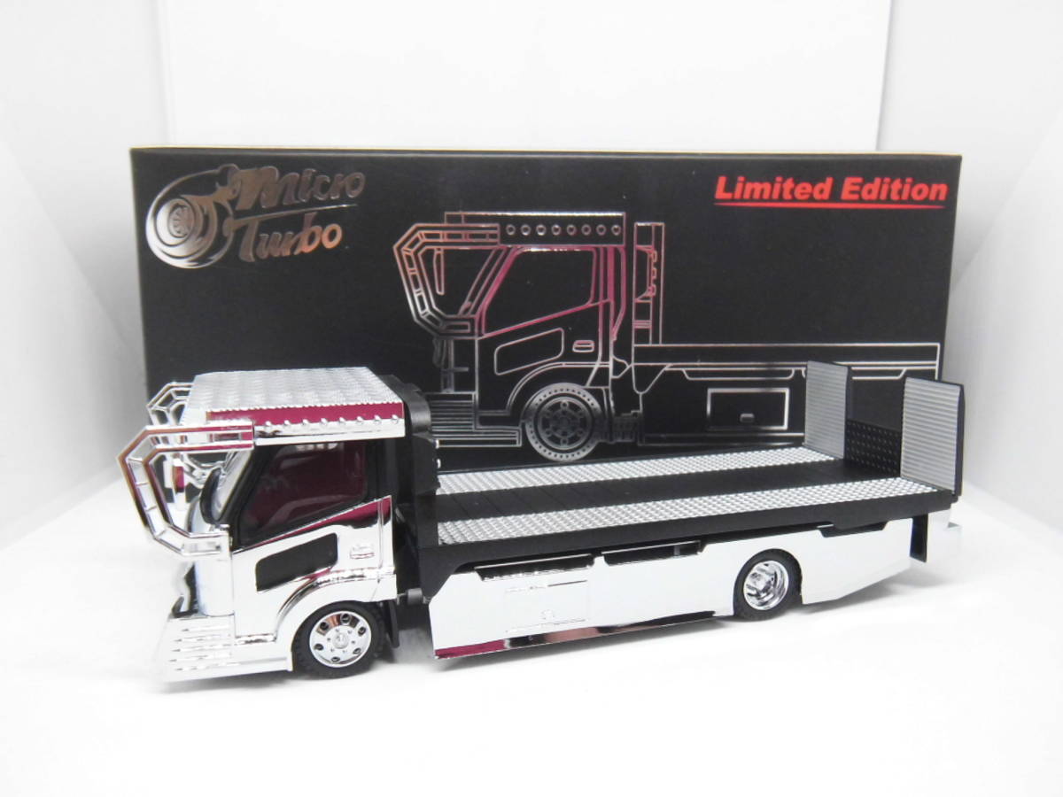 【貴重】MICROTURBO 1:64 SCALE DEKOTORA LIMITED EDITION マイクロターボ 1:64スケール デコトラ リミテッドエディション_画像1