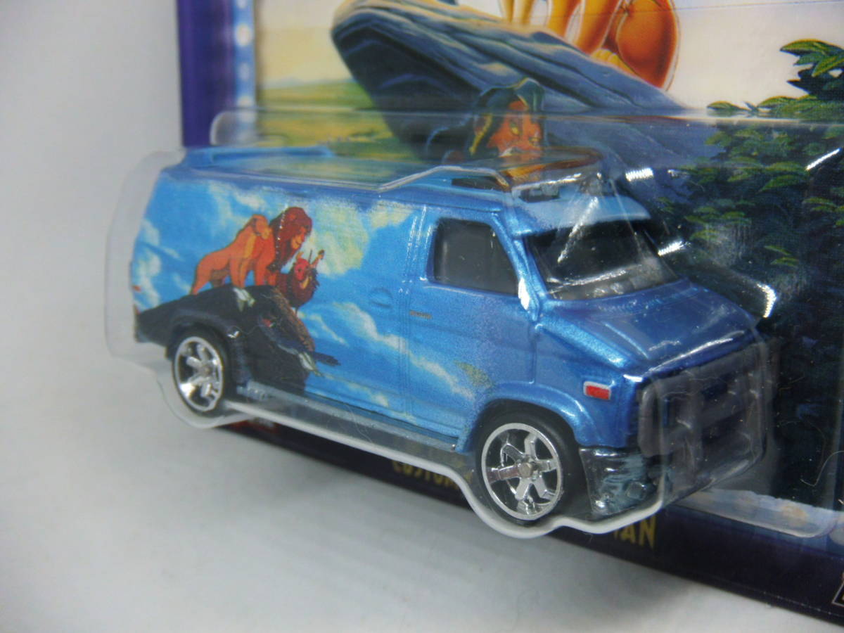 【国内未流通：貴重】HOTWHEELS ホットウィール WALT DISNEY CLASSIC THE LION KING GMC PANEL VAN ディズニー ライオンキング GMC _画像4