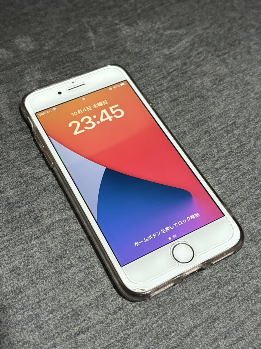 気質アップ 【美品】iPhone8 64GB SIMロック解除 最大容量100% MQ7A2J