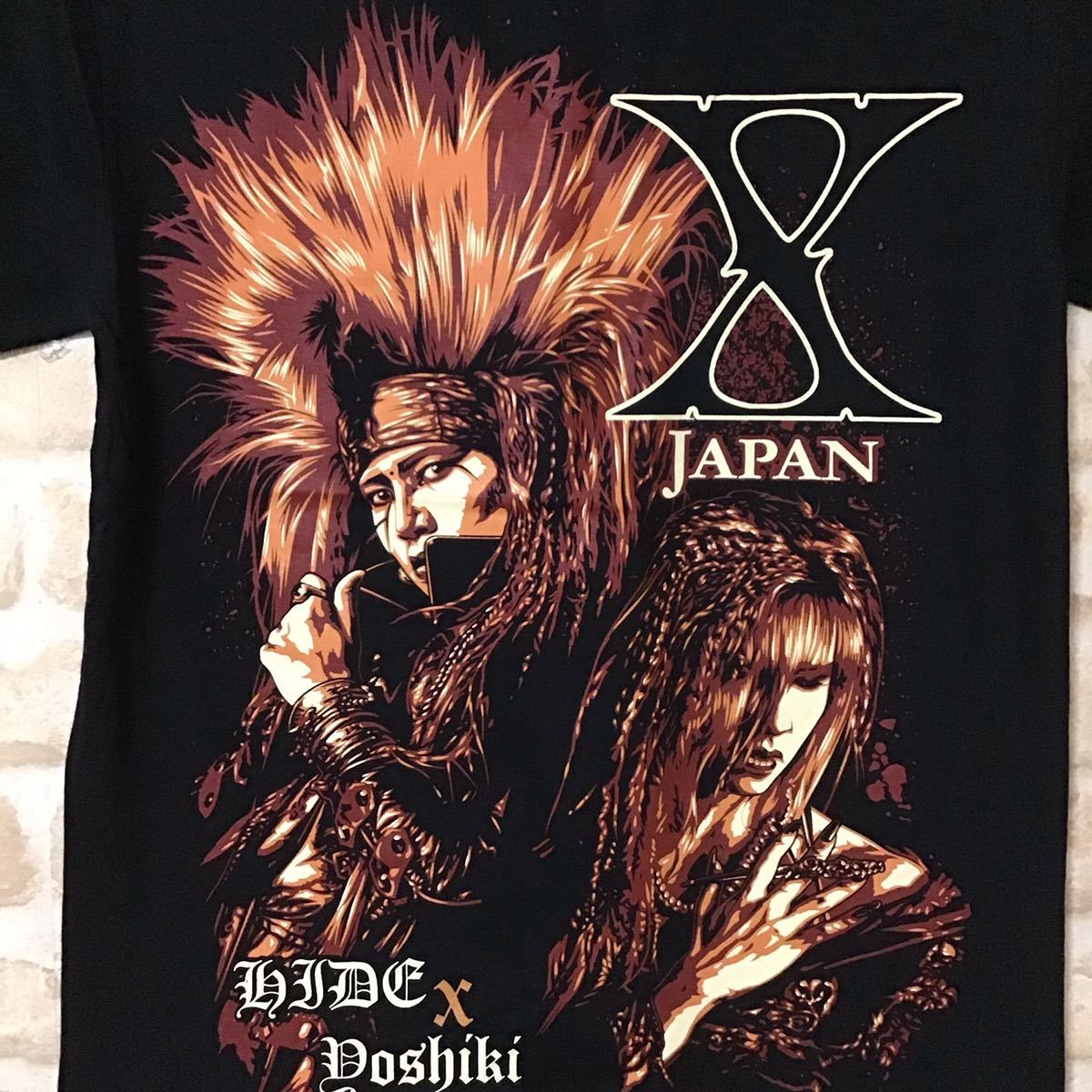 X JAPAN Tシャツ　エックス ジャパン　Mサイズ　管562 海外製　hide YOSHIKI バンド　ロック_画像2