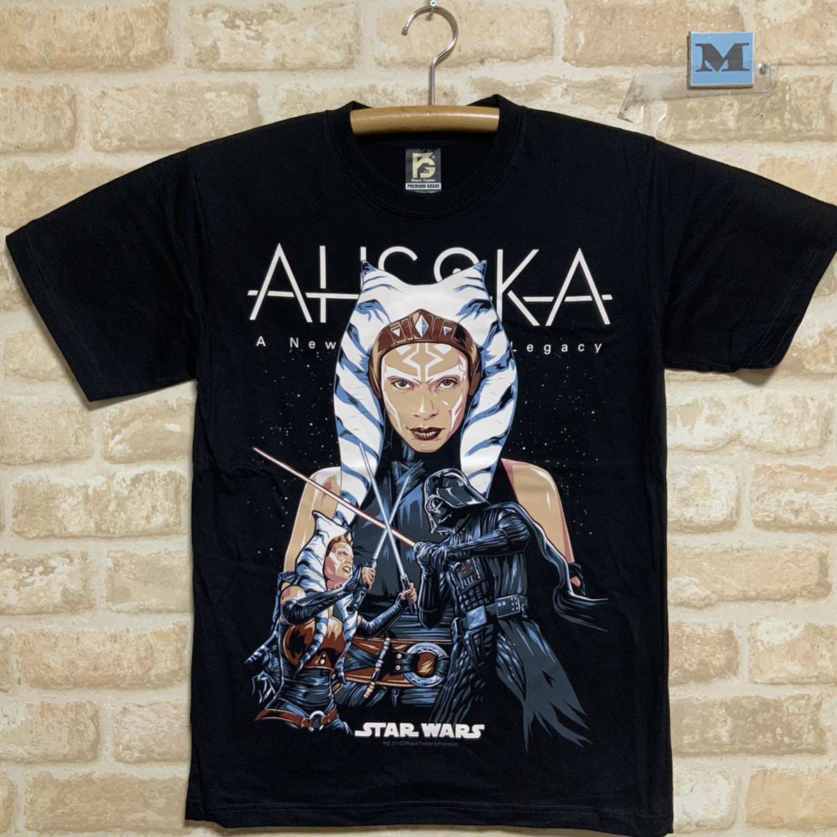 スターウォーズ アソーカ Ashoka Tシャツ Star Wars Mサイズ　半袖Tシャツ_画像1