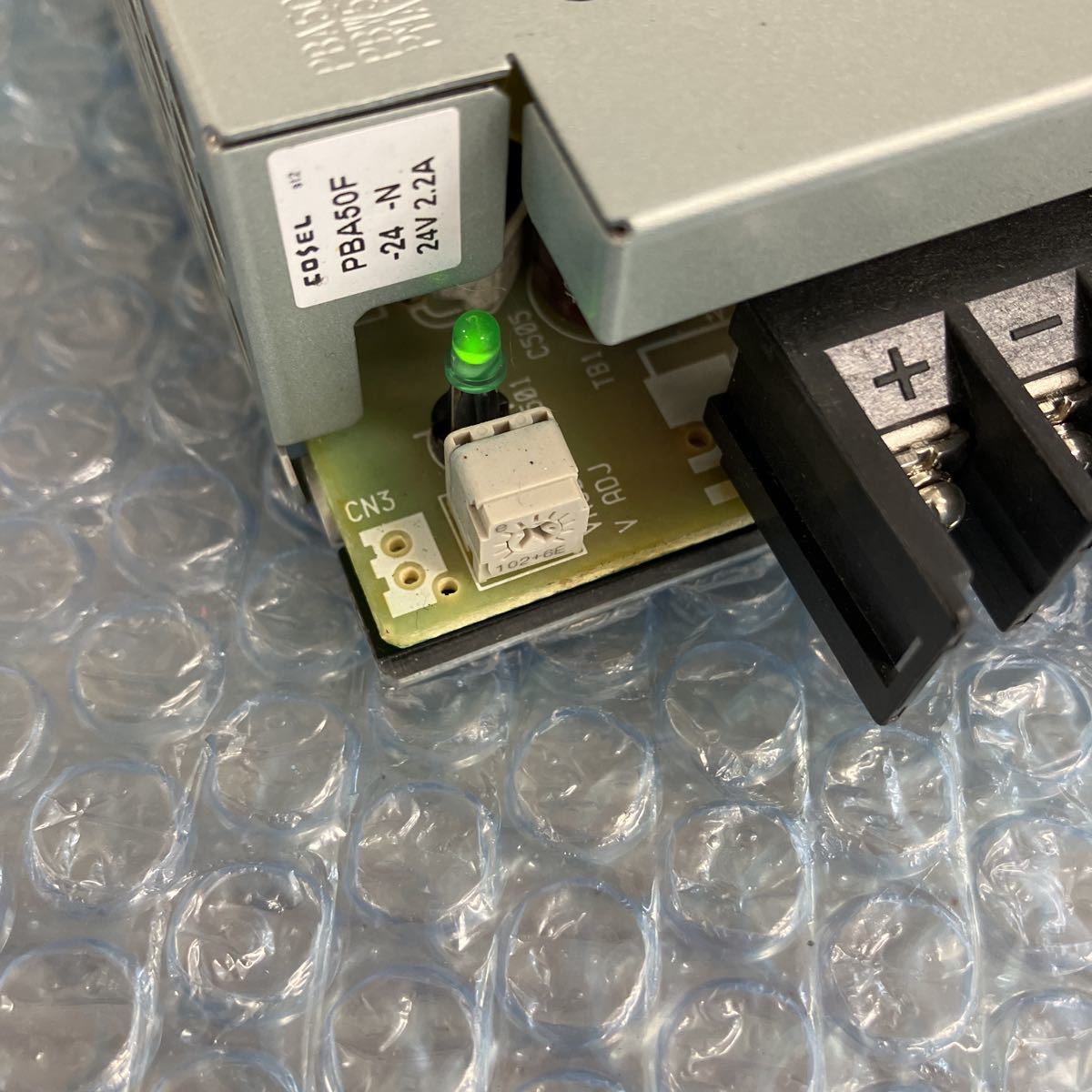COSEL　コーセル　PBA50F-24　スイッチング電源　通電確認　O-854_画像2