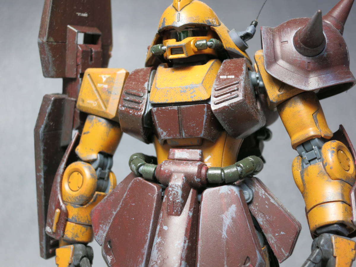 1/100 MG マラサイ マスターグレード 塗装済完成品 ダメージ表現