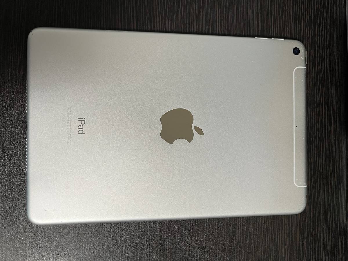 ■1円スタート！　SIMフリー　IPad mini　第5世代　256GB セルラーモデル　シルバー　本体のみ_画像4