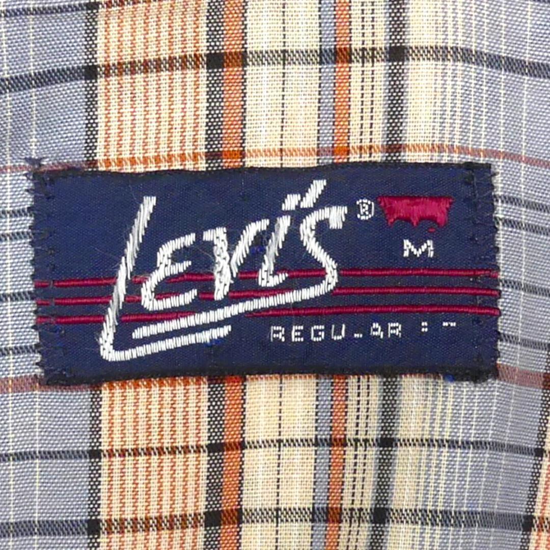 即決★Levi‘s★メンズM ウエスタンシャツ リーバイス ブランド 70’s ビンテージ ヴィンテージ チェック 長袖