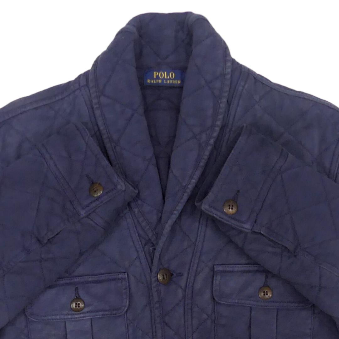 即決★POLO RALPH LAUREN★メンズL ジャケット ラルフローレン 紺 ネイビー ブルゾン 長袖 ジャンパー 上着 アウター