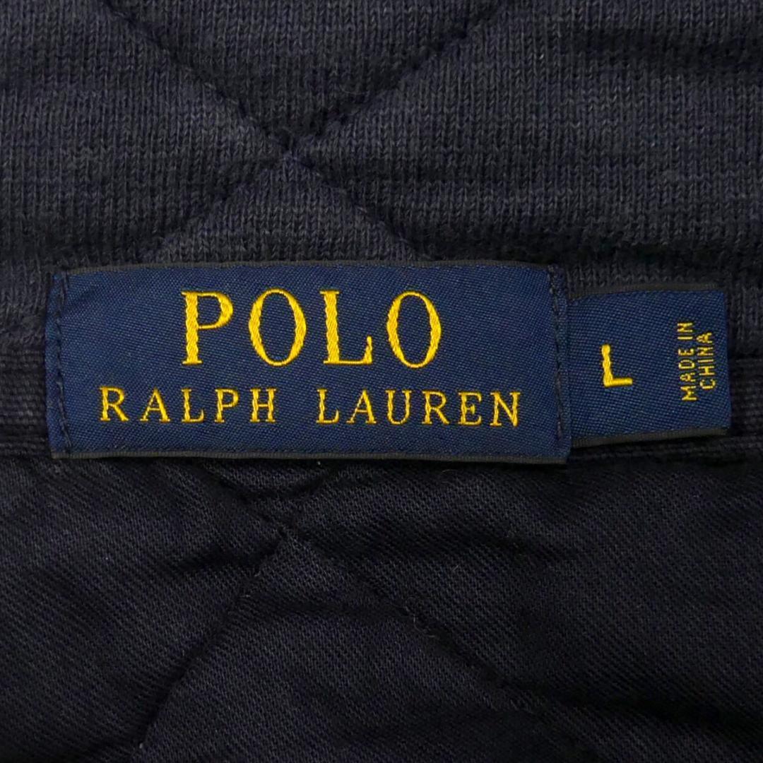 即決★POLO RALPH LAUREN★メンズL ジャケット ラルフローレン 紺 ネイビー ブルゾン 長袖 ジャンパー 上着 アウター