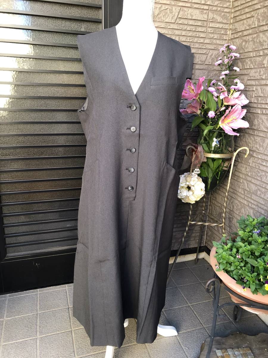  новый товар EL ROBLE Onward материнство One-piece * джемпер юбка офисная работа одежда L серый стоимость доставки 230 иен форма 