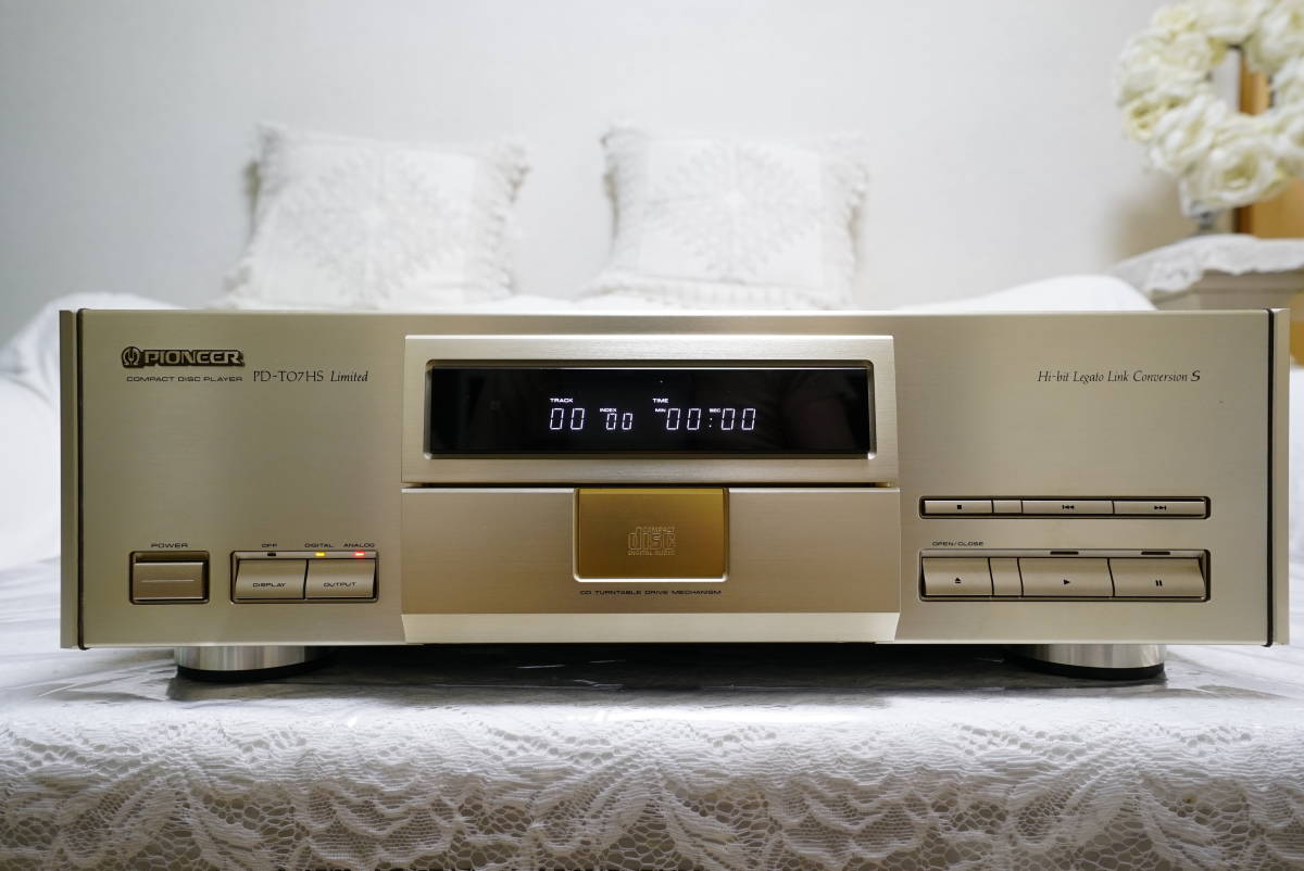 先鋒CD播放機PD-T07HS有限公司2700台的產品 原文:Pioneer CDプレイヤー PD-T07HS Limited 2700台の限定生産品