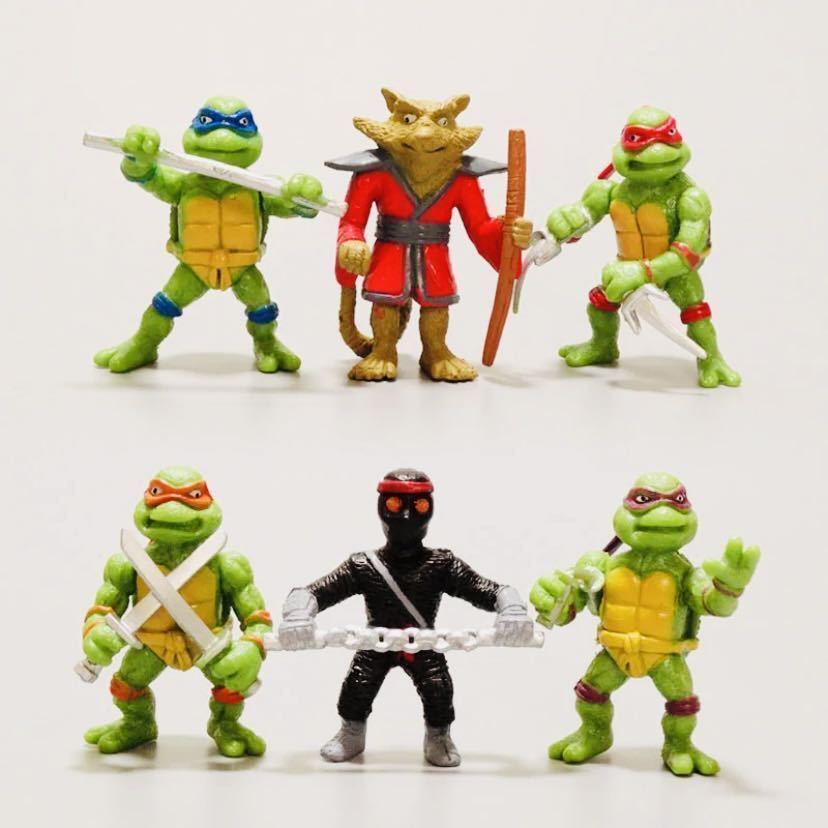 タートルズ ミニフィギュア》ニンジャ タートルズ PVC ミニ タートルズ ミニフィギュア》ニンジャ タートルズ PVC ミニ
