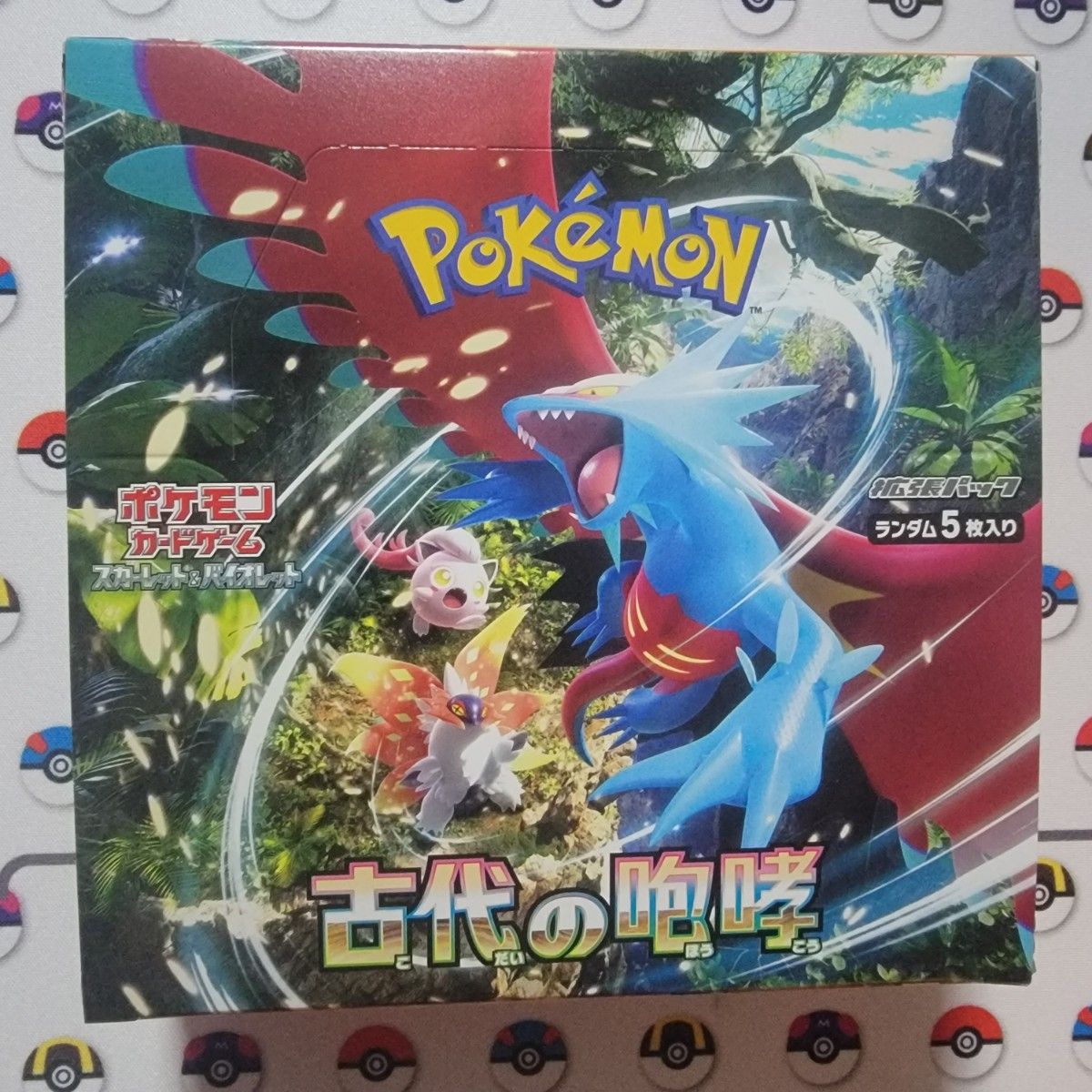 新品未開封 ポケモンカードゲーム スカーレット＆バイオレット 強化拡張パック  古代の咆哮　BOX 