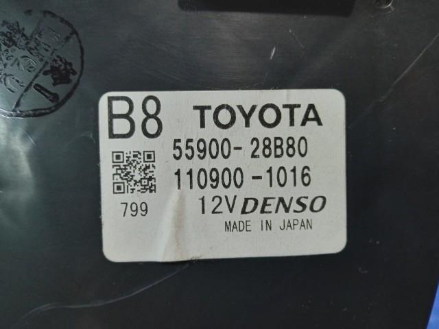 エスティマ DBA-ACR50W エアコンスイッチ ヒータースイッチ A/C AC 　純正品番55905-28470 管理番号AA9733_画像3