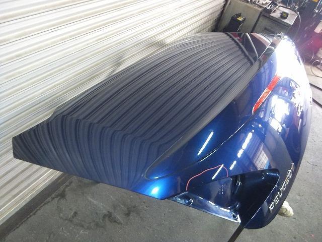  Peugeot 307 GH-A307CC крышка багажника цвет номер GE China blue жемчуг контрольный номер AB2386