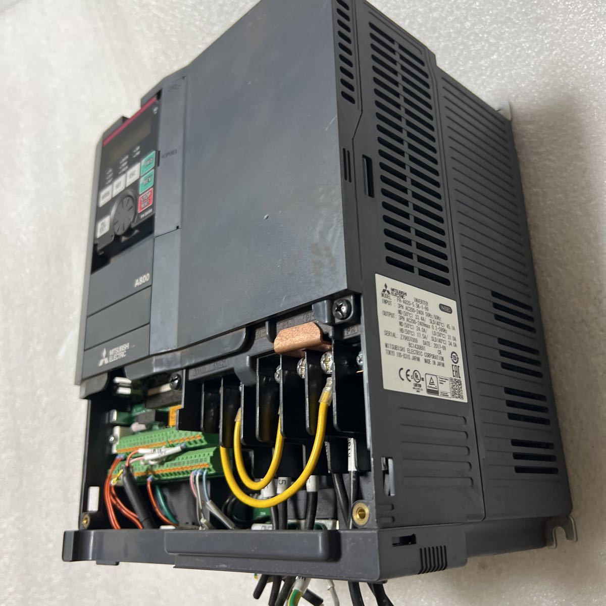 三菱電機 インバーター FR-A820-5.5K-1-99(A) - スイッチング電源 三菱電機 インバーター FR-A820-5.5K-1-99(A) - スイッチング電源