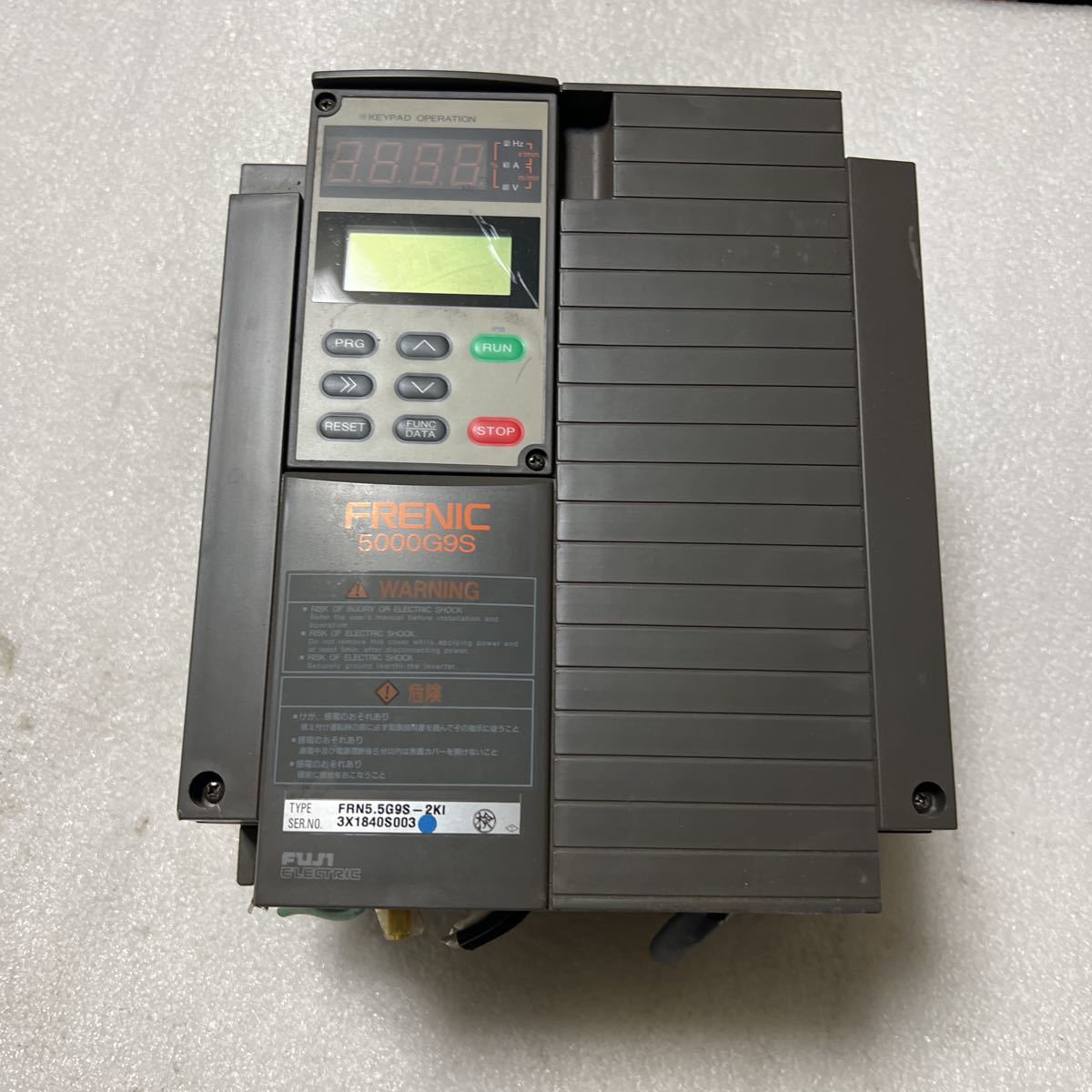 Yahoo!オークション - 富士電機 インバーター FRN5.5G9S-2K1 (A) Yahoo!オークション - 富士電機 インバーター FRN5.5G9S-2K1 (A)