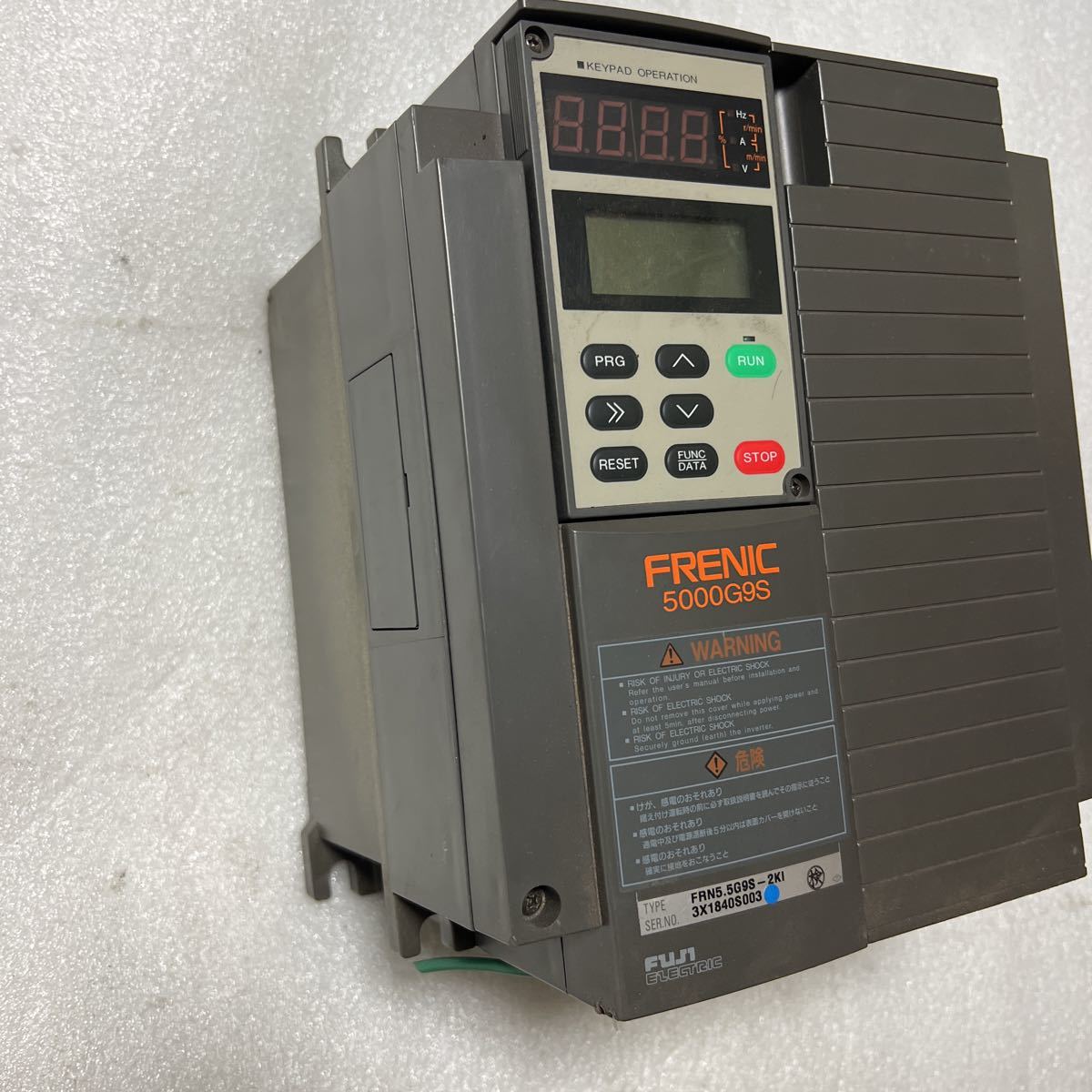 富士電機 インバーター FRN5.5G9S-2K1 (A) 電子部品 富士電機 インバーター FRN5.5G9S-2K1 (A) 電子部品