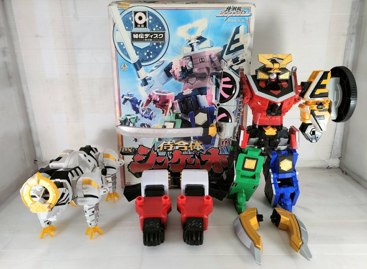 DX シンケンオー 虎折神 モウギュウダイオー 腕 検( 侍戦隊シン