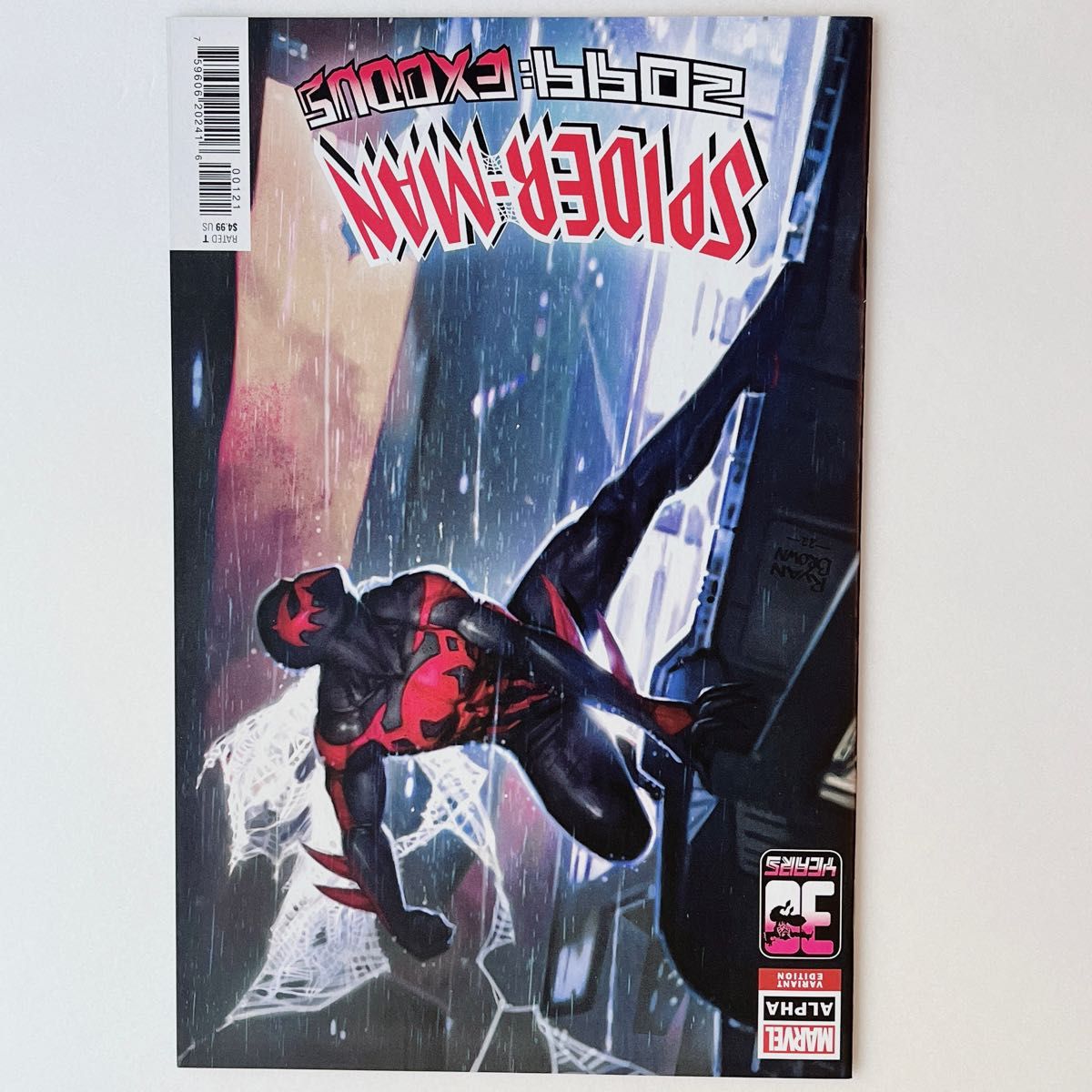 スパイダーマン 2099 エクソダス アルファ #1B アメコミ リーフ