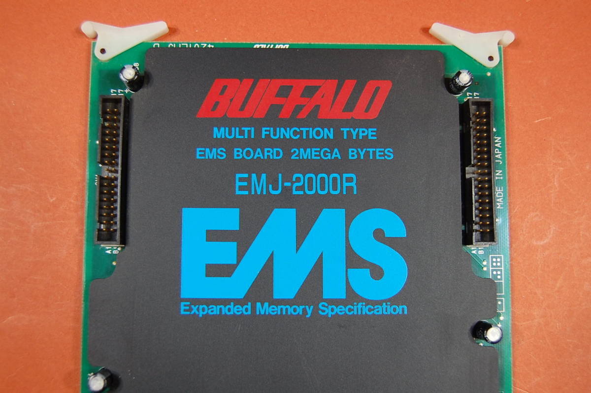 PC98 Cバス用 メモリボード BUFFALO EMJ-2000R 動作未確認 現状渡し ジャンク扱いにて　S-146 6158 _画像1
