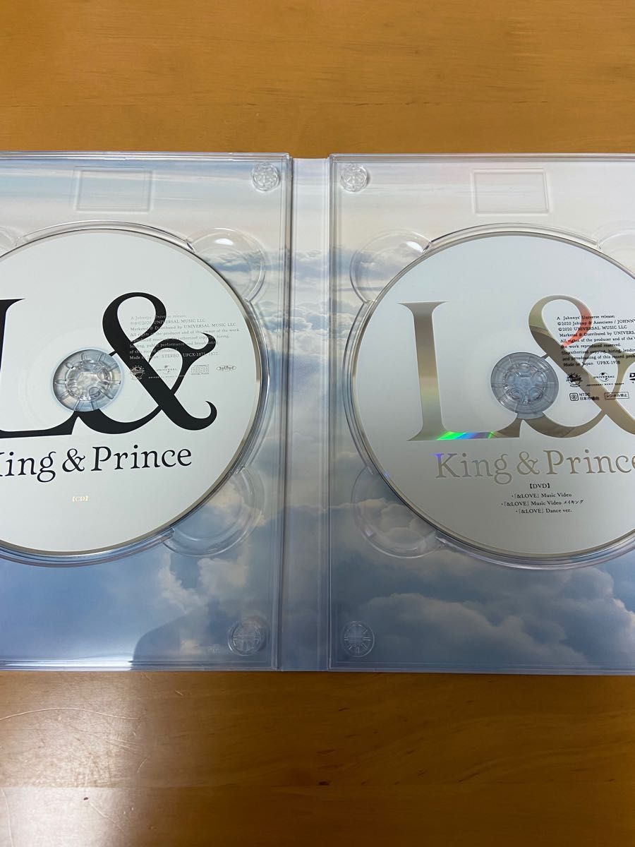 L& (初回限定盤A) (DVD付) King & Prince