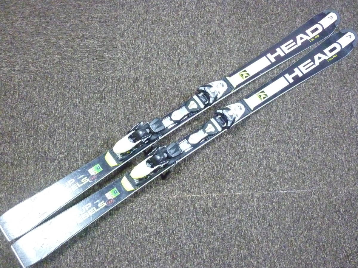 ★HEAD★ヘッド/SL選手用スキー板《Worldcup i.SL RD + Freeflex Pro16》165cm/2014/15年モデル