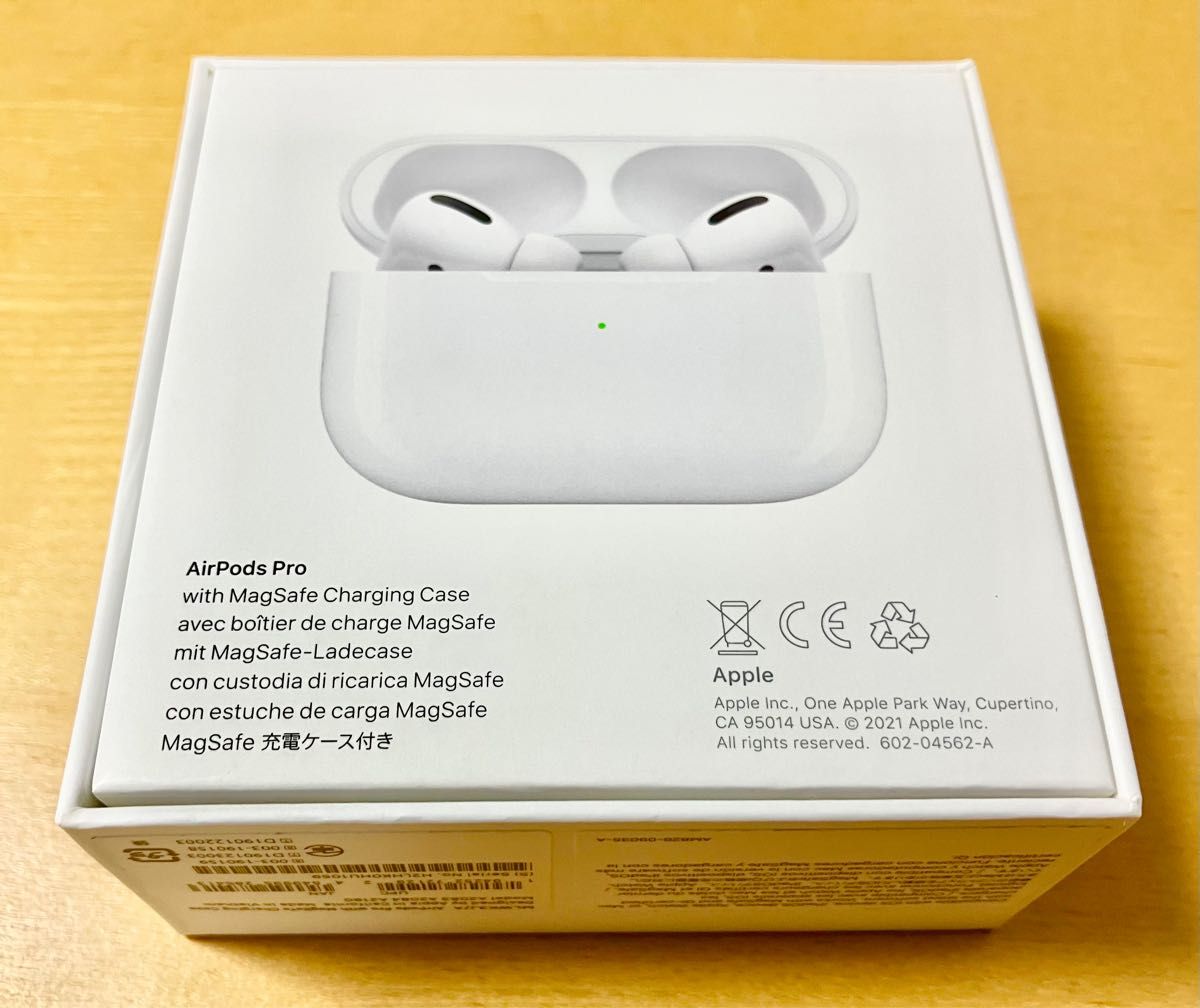 AirPods Pro エアポッズプロ　本体なし　付属品未使用（替イヤーチップ・コード）　説明書付き　空箱