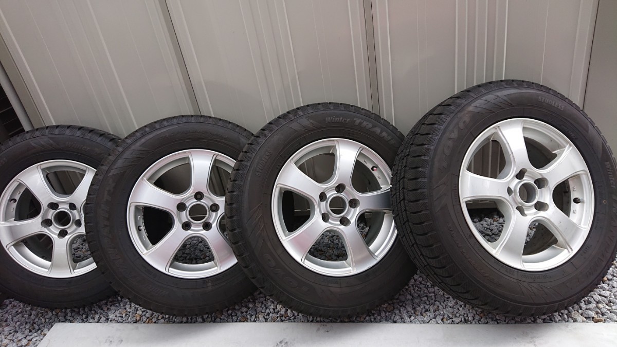 TOYO Winter TRANPATH TX　215/70 R16（トランパスTX） スタッドレスタイヤ デリカD5 手渡しのみ(近県無料配送:要相談)_画像1