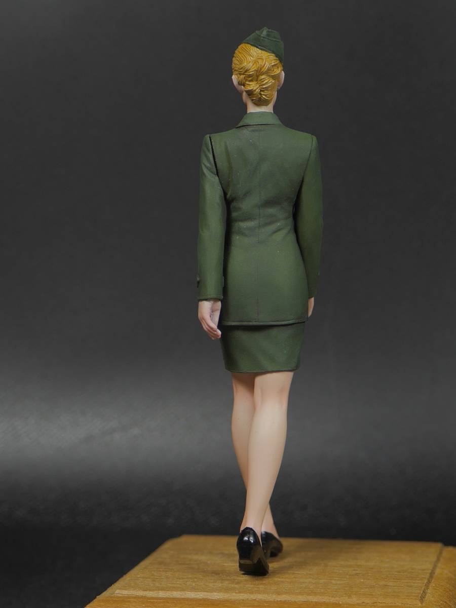 1/20 Ma.k yellowtail k Works [ strahl army woman ..] garage kit real figure woman figure final product 