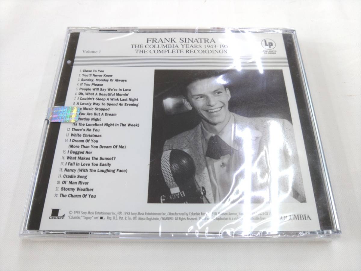 未開封 CD / FRANK SINATRA THE COLUMBIA YEARS 1943・1952 The Complete Recordings Vol.1 /『D32』/ 中古_画像2