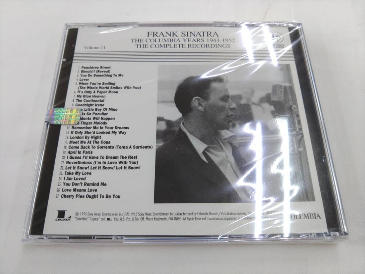 未開封 CD / FRANK SINATRA THE COLUMBIA YEARS 1943・1952 The Complete Recordings Vol.11 /『D32』/ 中古_画像2