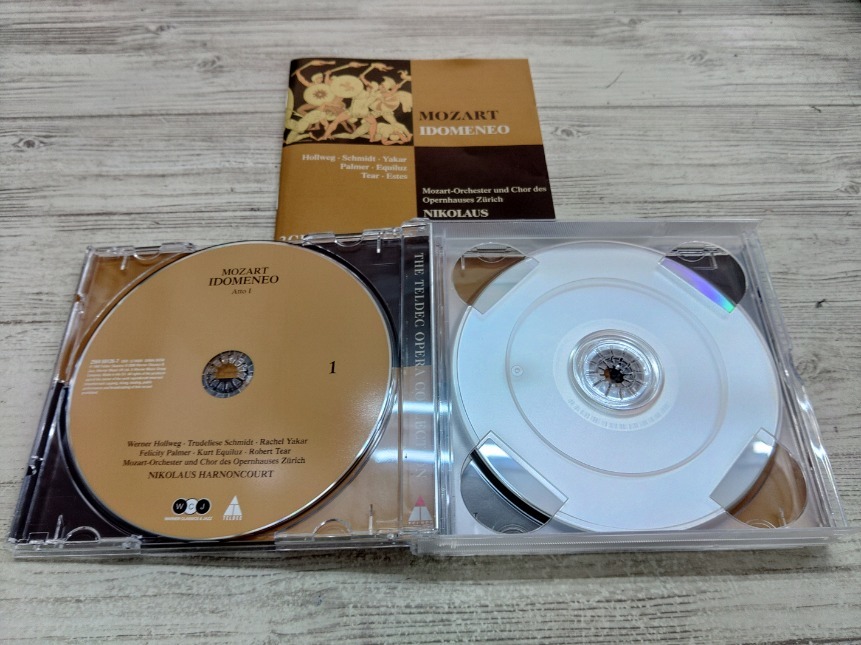 CD 3枚組 / MOZART : IDOMENEO /『H432』/ 中古_画像4