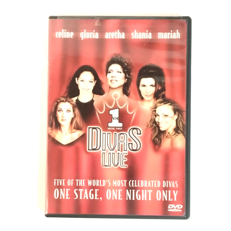 ■ 名作 DVD DIVAS 歌姫 セリーヌ ディオン マライア キャリー アレサ フランクリン グロリア エステファン シャニア トゥウェイン ■_画像1