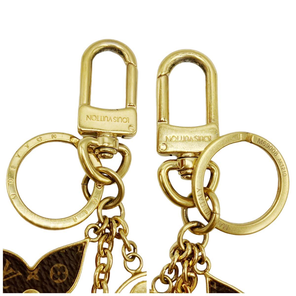美品】ルイヴィトン LOUIS VUITTON M69008 ポルトクレ スプリング