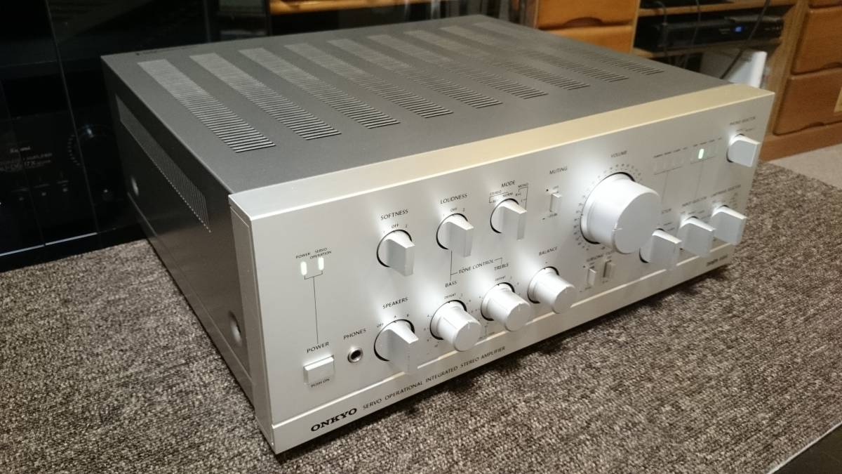 ONKYO Integra A-810『整備動作品 保証あり』 オンキョー プリメインアンプ_画像5