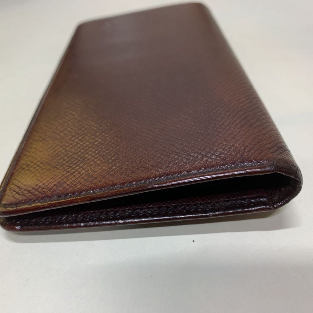 宅配便配送 VUITTON LOUIS 長財布 タイガ☆一点☆特殊コーティング品