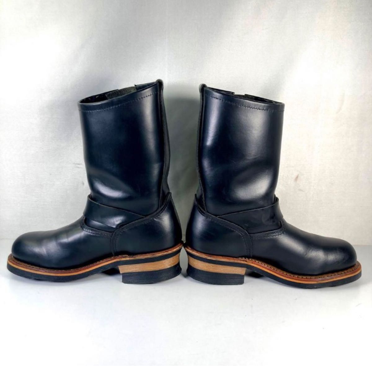 ★美品★レディース★07年★2268★5D★エンジニアブーツ★レッドウィング★ RED WING ブラック 黒 レッドウイング