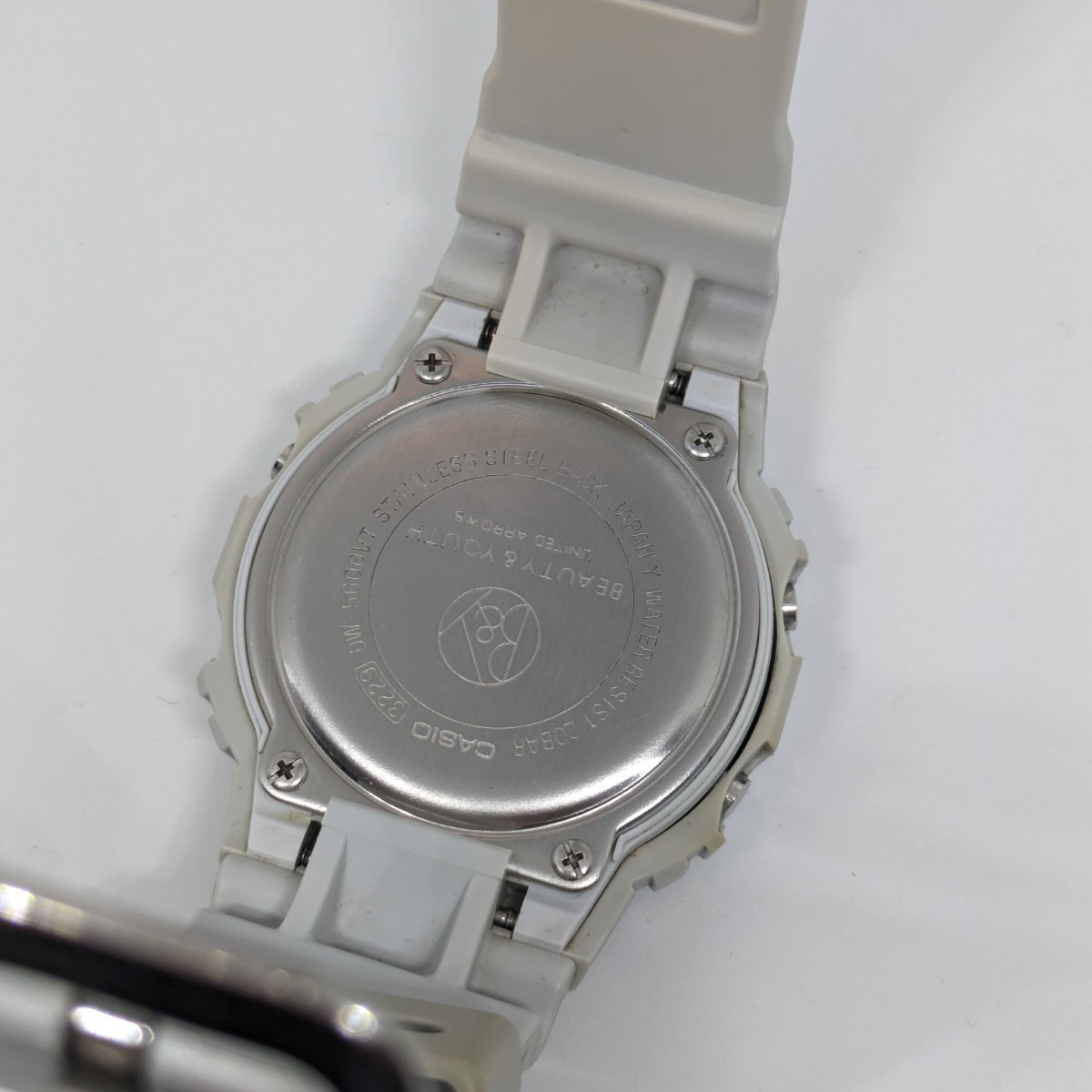 CASIO G-SHOCK ユナイテッドアローズ別注 beauty＆youth コラボ DW-5600 シルバー 3229 カシオジーショック 腕時計_画像7