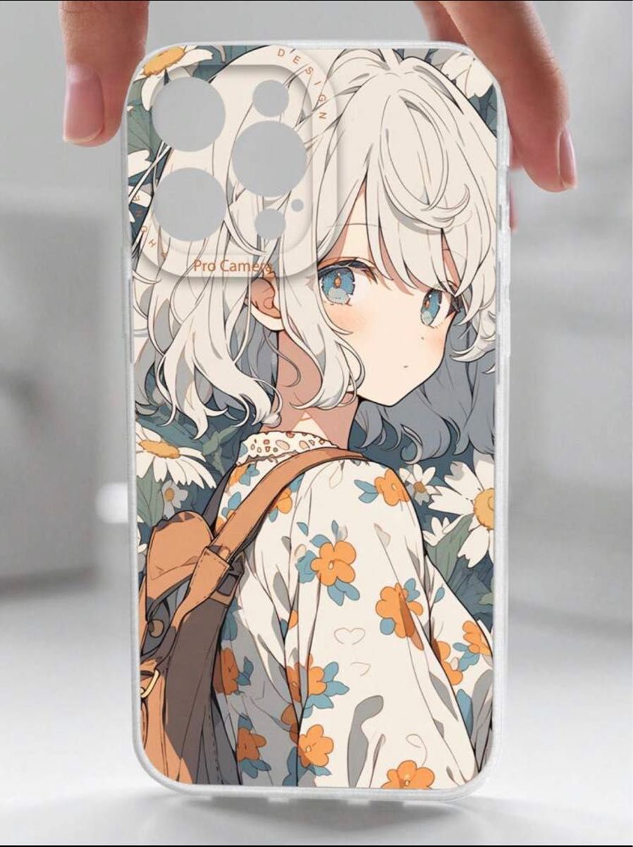 【新品未使用】iPhone14 ケース 13  CASE SHEINシーイン イラスト アニメ 漫画 マンガ 女の子 女性 スマホ