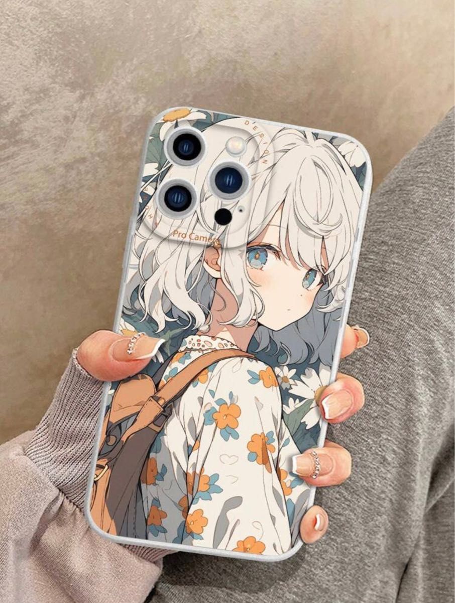 【新品未使用】iPhone14 ケース 13  CASE SHEINシーイン イラスト アニメ 漫画 マンガ 女の子 女性 スマホ