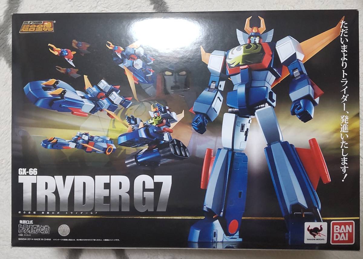 超合金魂 GX-66 無敵ロボ トライダーG7 バンダイスピリッツ-