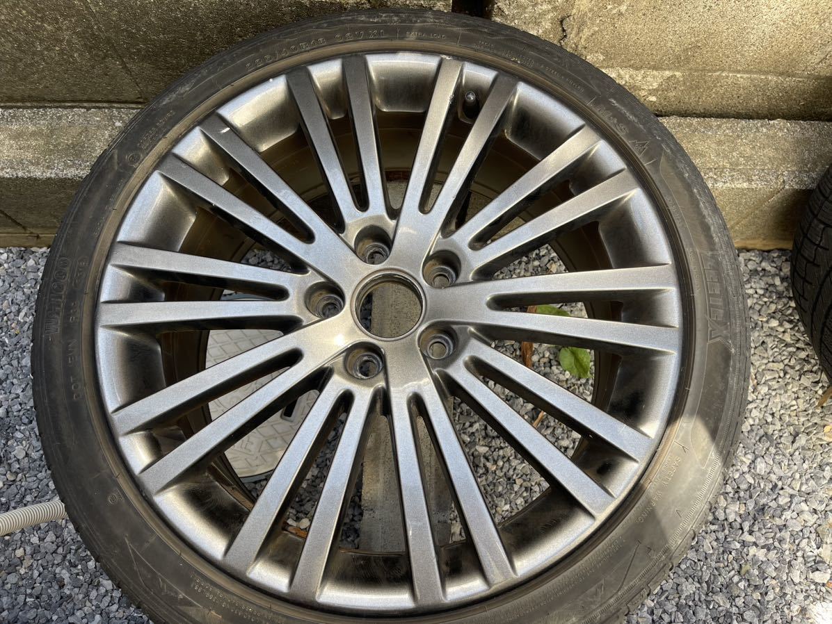 希少グレーモデル VW フォルクスワーゲン R32 ゴルフ 純正 ホイール 4