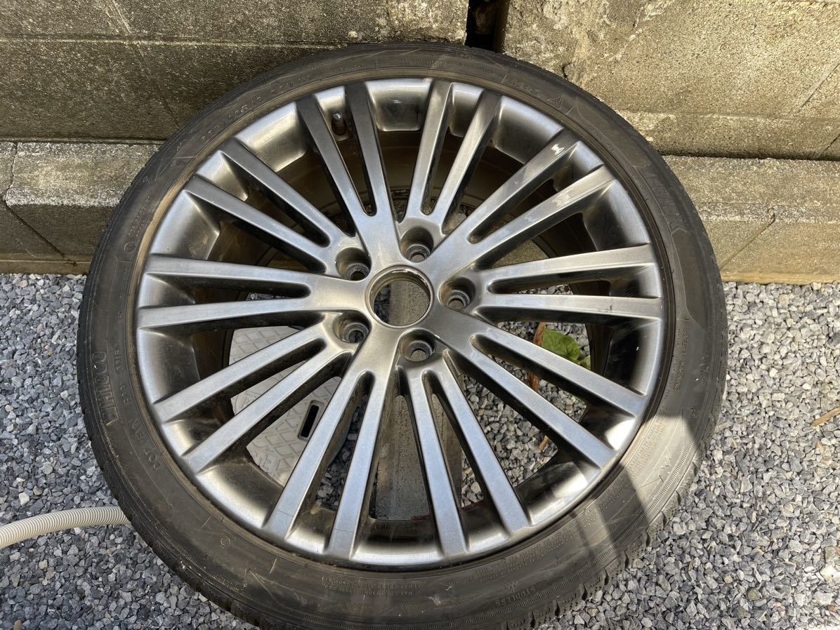 希少グレーモデル VW フォルクスワーゲン R32 ゴルフ 純正 ホイール 4