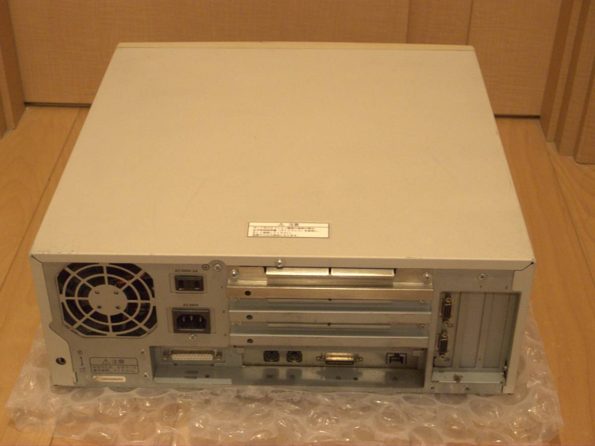 ■メンテナンス済■PC-9821 Ra40 + RAM 30MB + CF(2GB) + DVD/CD + 電池新品交換_画像5